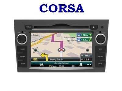 OPEL CORSA DVD VE NAVİGASYON SİSTEMİ CYCLONE