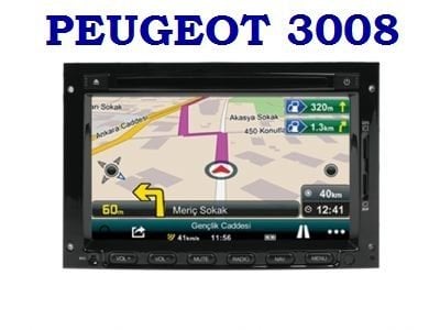 PEUGEOT 3008 DVD VE NAVİGASYON SİSTEMİ CYCLONE