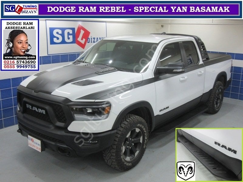 DODGE RAM REBEL SPECIAL YAN BASAMAK SGL TUNİNG
