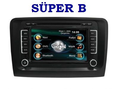 SKODA SÜPER B DVD VE NAVİGASYON SİSTEMİ CYCLONE