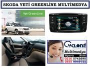 SKODA YETİ GREENLİNE DVD VE NAVİGASYON SİSTEMİ CYCLONE