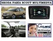 SKODA FABİA SCOUT DVD VE NAVİGASYON SİSTEMİ CYCLONE