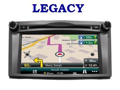 SUBARU LEGACY DVD VE NAVİGASYON SİSTEMİ CYCLONE
