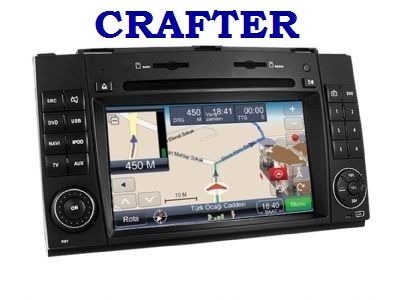 VW CRAFTER DVD VE NAVİGASYON SİSTEMİ CYCLONE