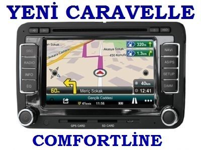 VW YENİ CARAVELLE COMFORTLİNE DVD VE NAVİGASYON SİSTEMİ CYCLONE
