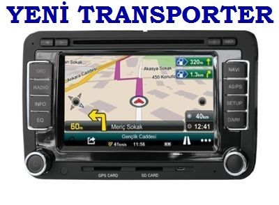 VW YENİ TRANSPORTER DVD VE NAVİGASYON SİSTEMİ CYCLONE