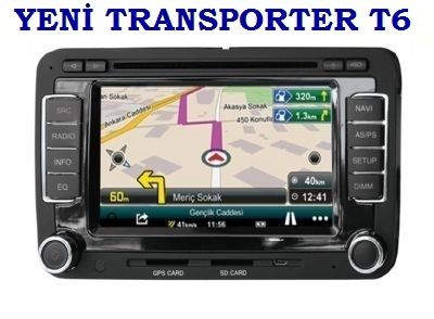 VW YENİ TRANSPORTER T6 DVD VE NAVİGASYON SİSTEMİ CYCLONE