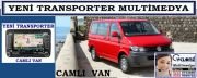 VW YENİ TRANSPORTER CAMLI VAN DVD VE NAVİGASYON SİSTEMİ CYCLONE