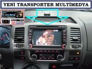 VW YENİ TRANSPORTER CAMLI VAN DVD VE NAVİGASYON SİSTEMİ CYCLONE