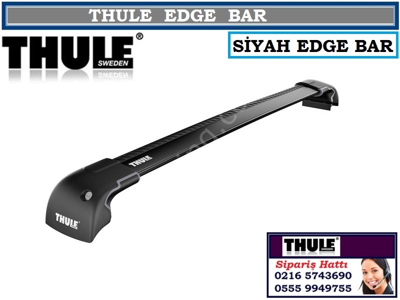AMAROK THULE TAVAN BARI SİYAH EDGE BARLI TAŞIYICI SİSTEM