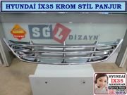 SGL38 HYUNDAİ İX35 KROM ÖN PANJUR STİL İX35 AKSESUARLARI