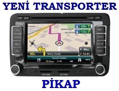 VW YENİ TRANSPORTER PİKAP DVD VE NAVİGASYON SİSTEMİ CYCLONE