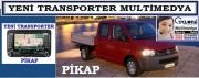 VW YENİ TRANSPORTER PİKAP DVD VE NAVİGASYON SİSTEMİ CYCLONE