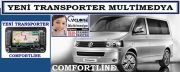 VW YENİ TRANSPORTER COMFORTLİNE DVD VE NAVİGASYON SİSTEMİ CYCLONE