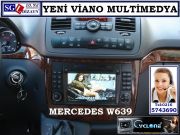 MERCEDES W639 VİANO DVD VE NAVİGASYON SİSTEMİ CYCLONE