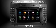 MERCEDES W639 VİANO DVD VE NAVİGASYON SİSTEMİ CYCLONE