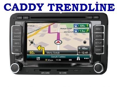 VW CADDY TRENDLİNE DVD VE NAVİGASYON SİSTEMİ CYCLONE