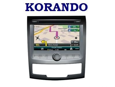 KORANDO DVD VE NAVİGASYON SİSTEMİ CYCLONE