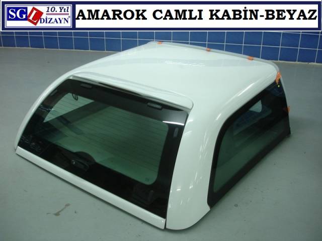 AMAROK CAMLI KABİN BEYAZ AMAROK AKSESUARLARI