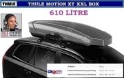THULE MOTİON XT XXL GRİ (610 LİTRE) BOX