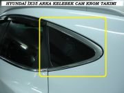 13111 İX35 ARKA KELEBEK CAM KROM TAKIMI İX35 AKSESUARLARI