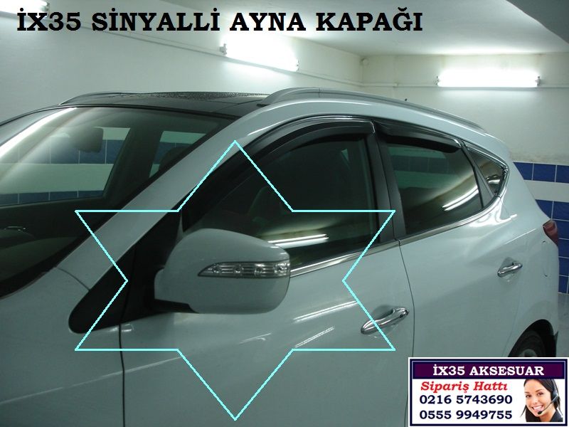 13108 İX35 SİNYALLİ YAN AYNA KAPAĞI İX35 AKSESUARLARI