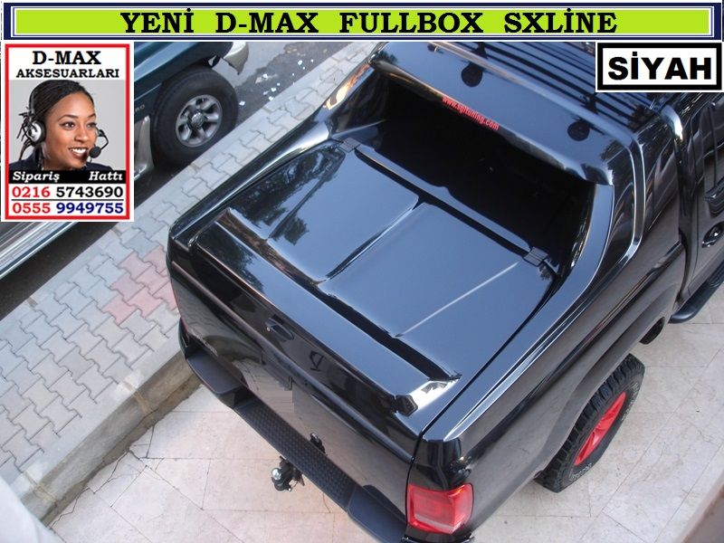 YENİ D-MAX FULLBOX SXLİNE SİYAH YENİ D-MAX AKSESUARLARI