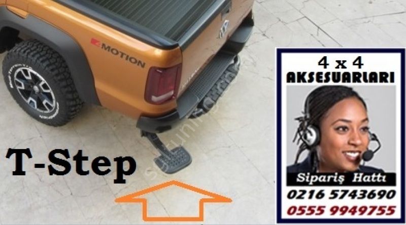 FORD RANGER XLT T-STEP ARKA KASA BASAMAK RANGER XLT OFF-ROAD AKSESUARLARI