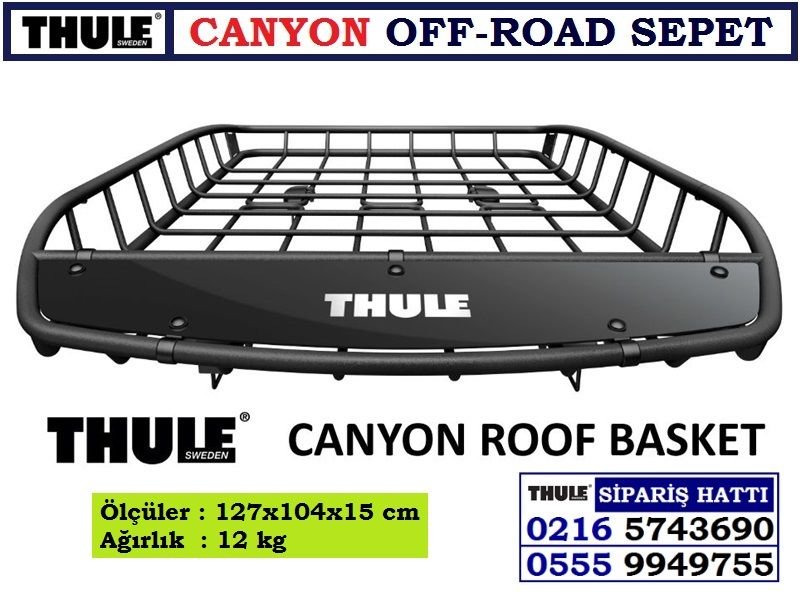 L200 THULE CANYON XT 859 AÇIK SEPET L200 AKSESUARLARI