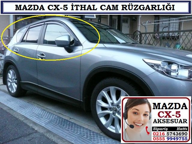 SGL01 MAZDA CX-5 CAM RÜZGARLIĞI MAZDA CX-5 AKSESUARLARI