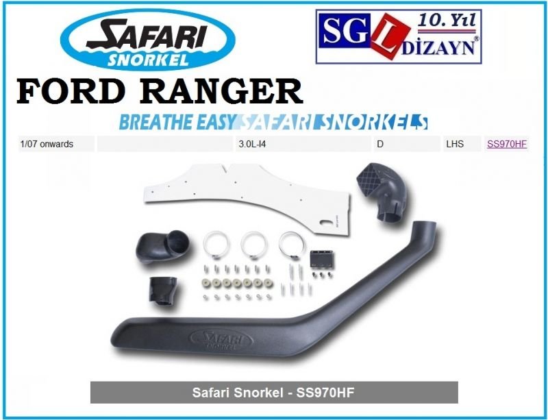 FORD RANGER SAFARİ SNORKEL SS970HF
