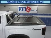 YENİ AMAROK STYLE SÜRGÜLÜ KAPAK BEYAZ AMAROK 2023 AKSESUARLARI