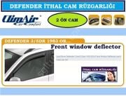 LAND ROVER DEFENDER 1983-2016 2 Ön Cam CLİMAİR CAM RÜZGARLIĞI
