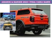YENİ AMAROK 2023+ İTHAL CAMLI KABİN ALPHA AMAROK 2023+ AKSESUARLARI