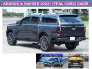 YENİ AMAROK 2023+ İTHAL CAMLI KABİN ALPHA AMAROK 2023+ AKSESUARLARI