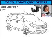 SGL-8302A DACİA LODGY ÇEKİ DEMİRİ 2012-.. DACİA LODGY AKSESUARLARI