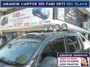 AMAROK CANYON SİS FARI SETİ EDGE BAR BİG BLACK AMAROK AKSESUARLARI