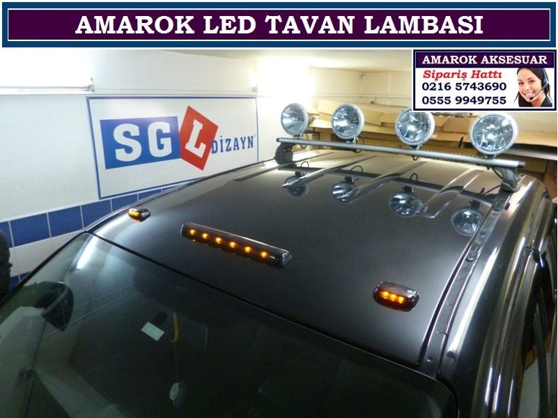 AMAROK LED TAVAN LAMBASI AMAROK AKSESUARLARI