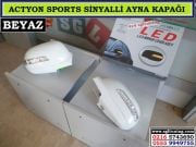 10515 SSANGYONG ACTYON SPORTS SİNYALLİ AYNA KAPAĞI BEYAZ SSANGYONG ACTYON SPORTS AKSESUARLARI