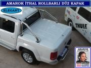 AMAROK ROLLBARLI BEYAZ DÜZ KAPAK ELEGANT