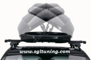 THULE ÖZEL FİYAT TOURİNG M GRİ (400 LİTRE) BOX VE ÇELİK BAR SETİ
