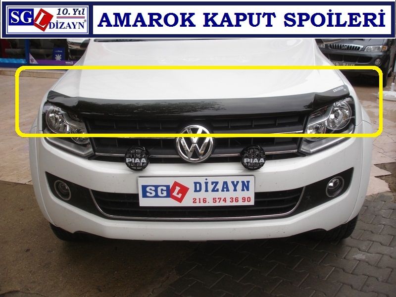 SGL-451-10A.1 AMAROK KAPUT ÜZERİ KORUMA AMAROK AKSESUARLARI