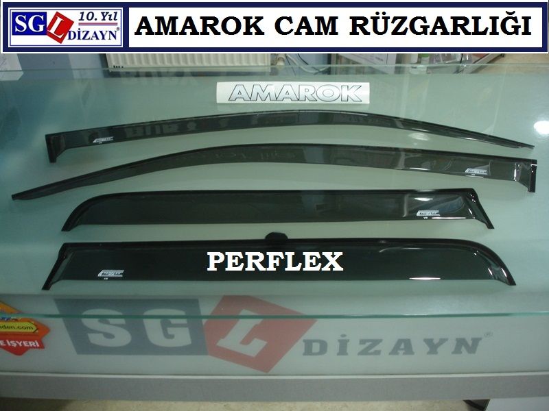 SGL-451-10H AMAROK CAM RÜZGARLIĞI PERFLEX AMAROK AKSESUARLARI