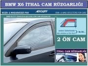 BMW X6 (E71) 5D 2008-2014 2 Ön Cam AEROLİFT CAM RÜZGARLIĞI