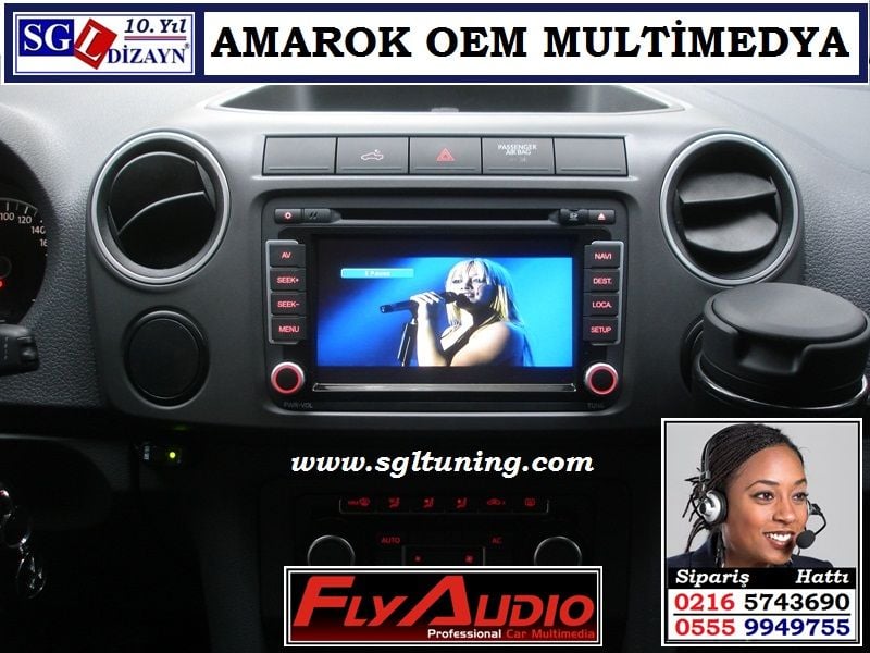 AMAROK MULTİMEDYA FLY AUDIO AMAROK AKSESUARLARI