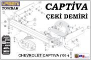 SGL-5303A CHEVROLET CAPTİVA ÇEKİ DEMİRİ (200-...) CHEVROLET CAPTİVA AKSESUARLARI