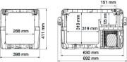 Oto Buzdolabı CFX-35 Waeco CoolFreeze Soğutucu - Derin Dondurucu CFX-35 (Kompresörlü)