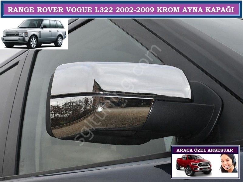 RANGE ROVER VOGUE L322 2002-2009 KROM AYNA KAPAĞI ÖZEL ÜRÜN
