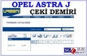SGL-32302A OPEL ASTRA J ÇEKİ DEMİRİ 2009-.. OPEL ASTRA J AKSESUARLARI