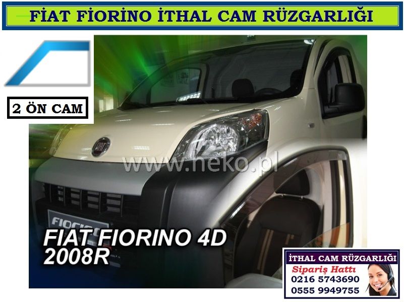 FİAT FİORİNO CAM RÜZGARLIĞI 2 ÖN CAM 2008R FİAT FİORİNO AKSESUARLARI